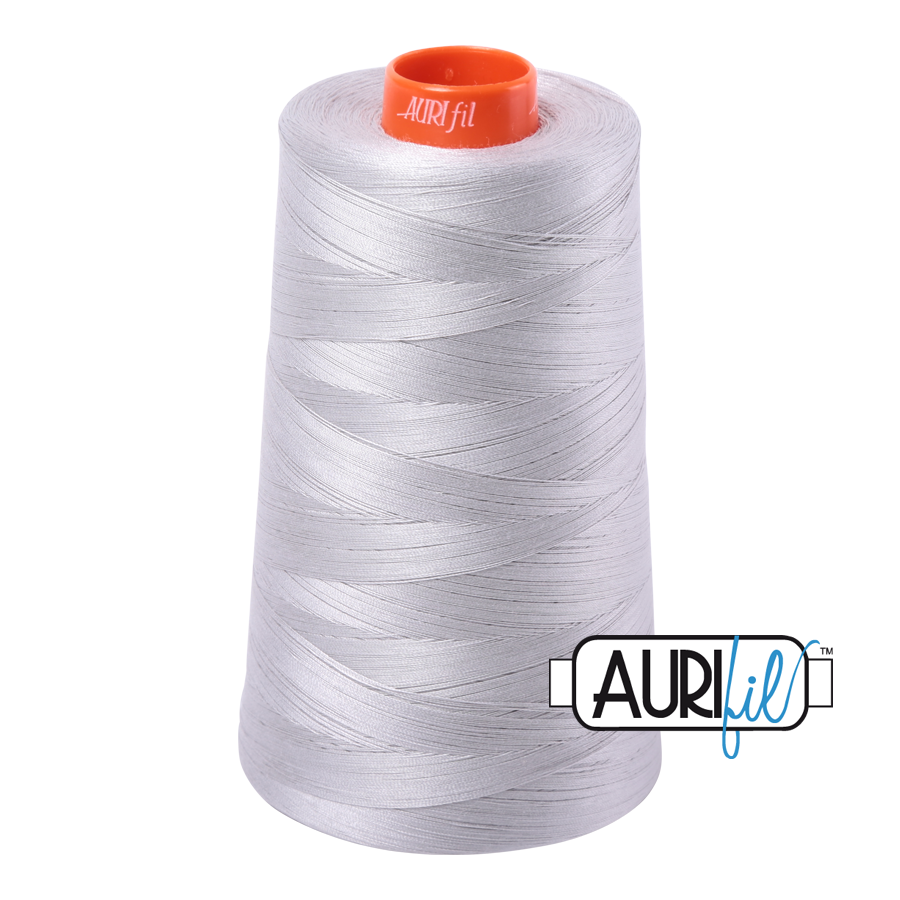 Aurifil Cotton 50wt - 2615 Aluminium - 5900 metres *CURRENTLY OUT OF STOCK*