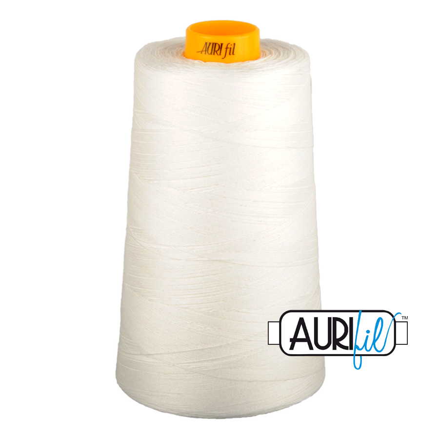 Aurifil Cotton Forty3 - 2021 Natural White - 3000 metres *CURRENTLY OUT OF STOCK*