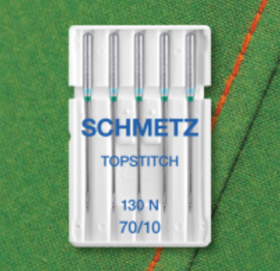 <!--030-->Topstitch Needles - Size 70/10 - Pack of 5 - Schmetz