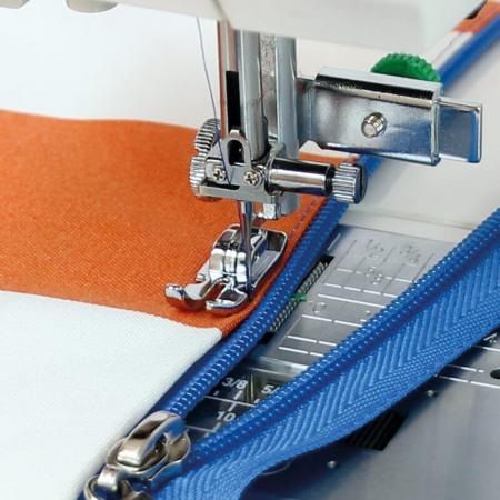Janome Adjustable Zipper Foot / Piping Foot - Category A & B