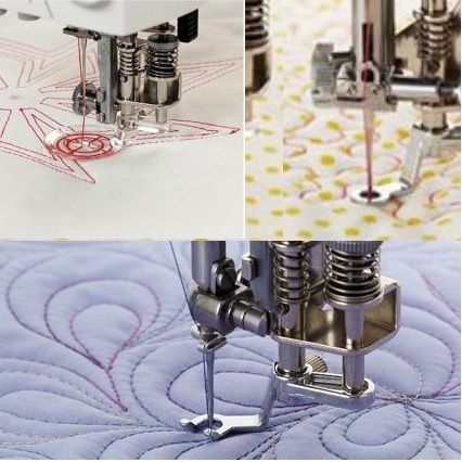 Janome Convertible Free Motion Quilting Foot Set - Category B