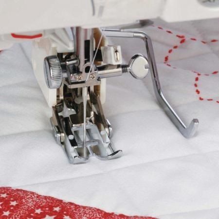 Janome Even Feed / Walking Foot  - standard closed toe with quilting guide - Category B