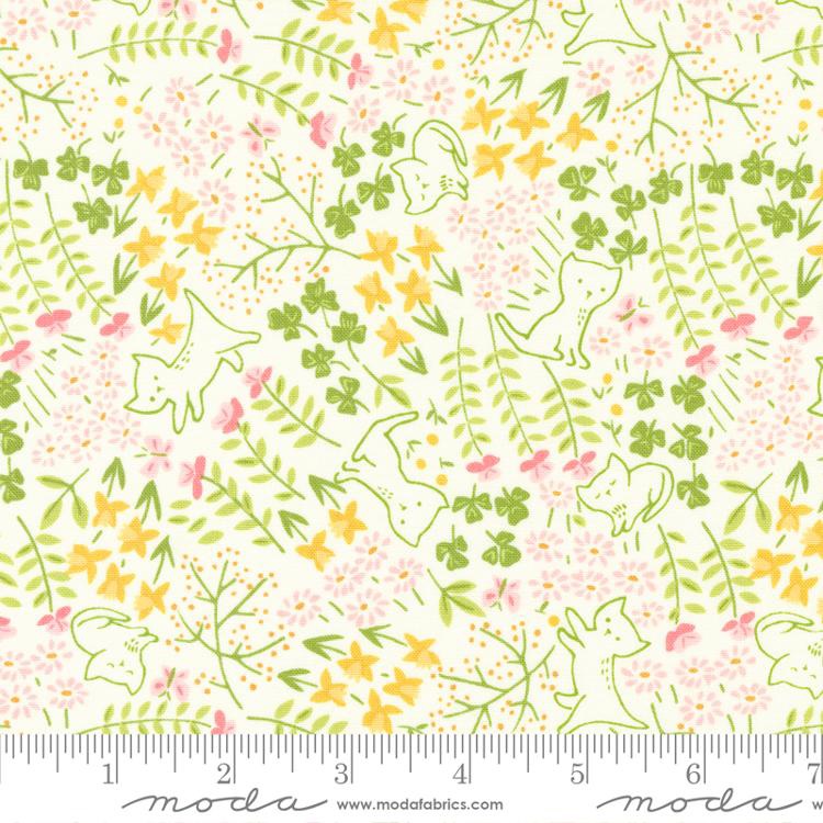 <!--20230823-->Moda - Here Kitty Kitty - Garden Kitty - No. 20833 11 (Cream