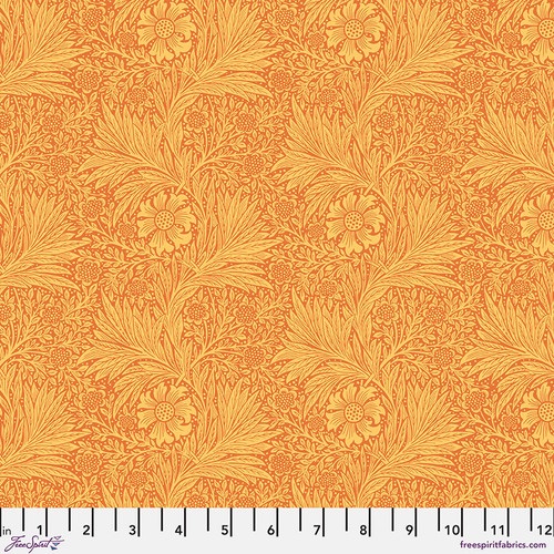 Morris & Co - Buttermere - Marigold (Sunshine) - PWWM006.SUNSHINE - Free Spirit Fabrics