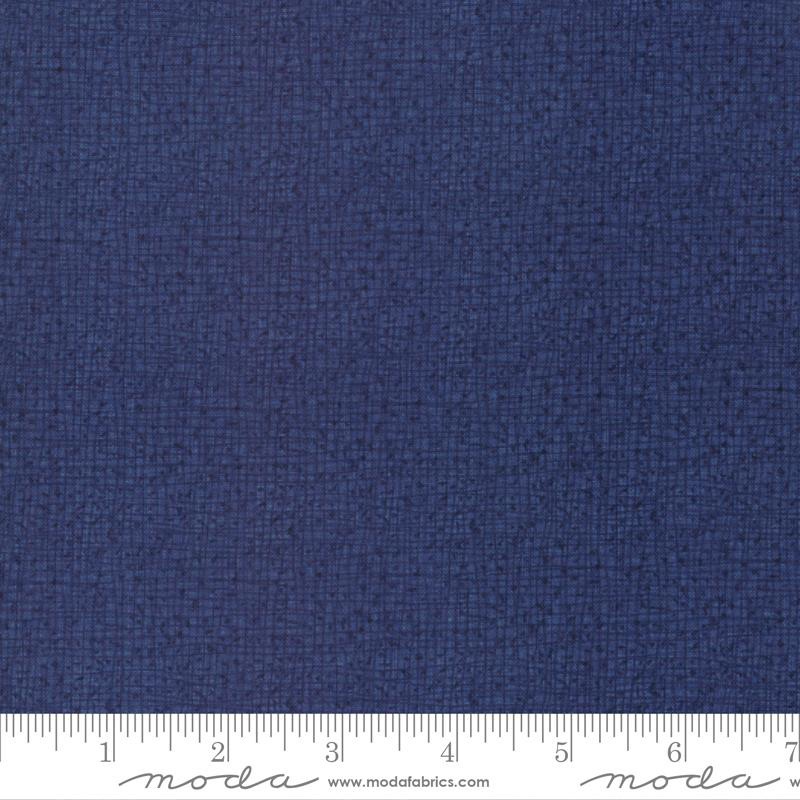 End of Bolt Piece - 80cm length - Moda - Quilt Backing (108" wide) - Thatched - No. 11174 94 (Navy)