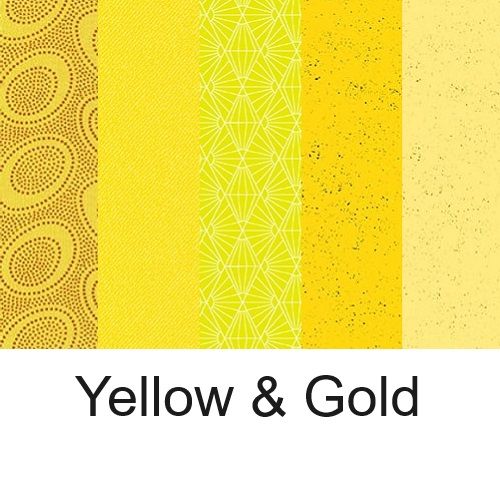 yellows, golds