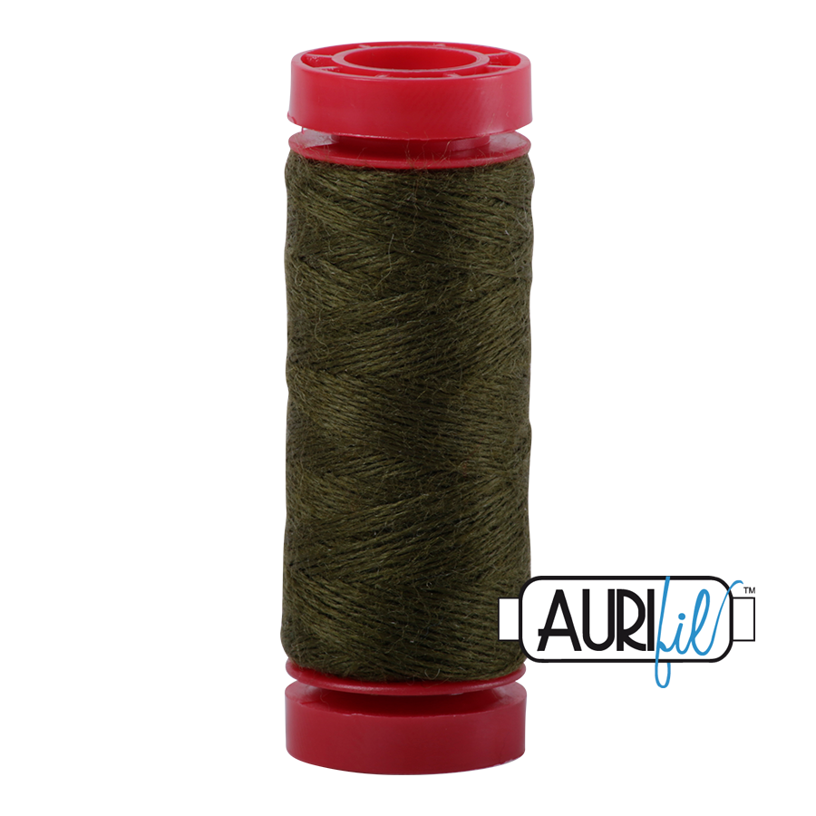 Aurifil Wool 12wt - 8951 Moss - 50 metres