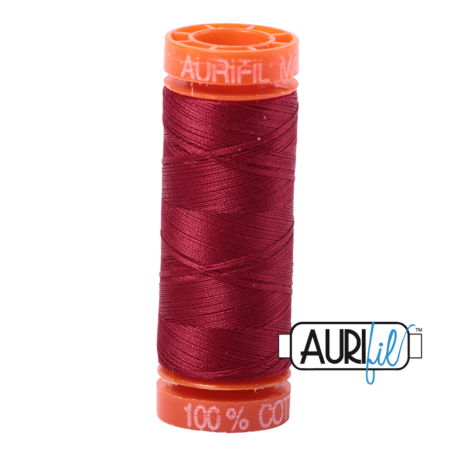 Aurifil Cotton 50wt - 1103 Burgundy - 200 metres