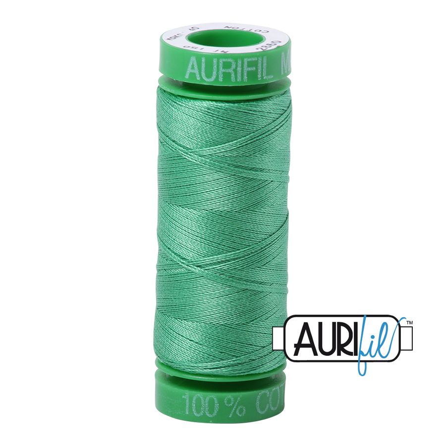 Aurifil Cotton 40wt, 2860 Light Emerald
