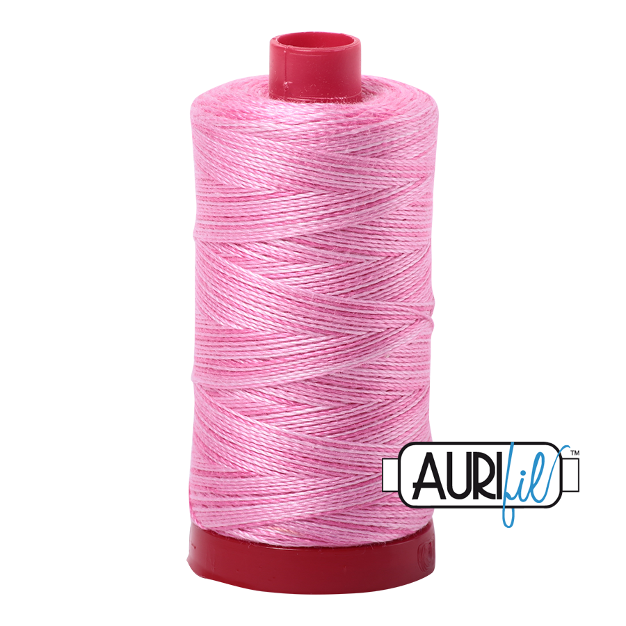 Aurifil Cotton 12wt - 3660 Bubblegum - 325 metres *CURRENTLY OUT OF STOCK*