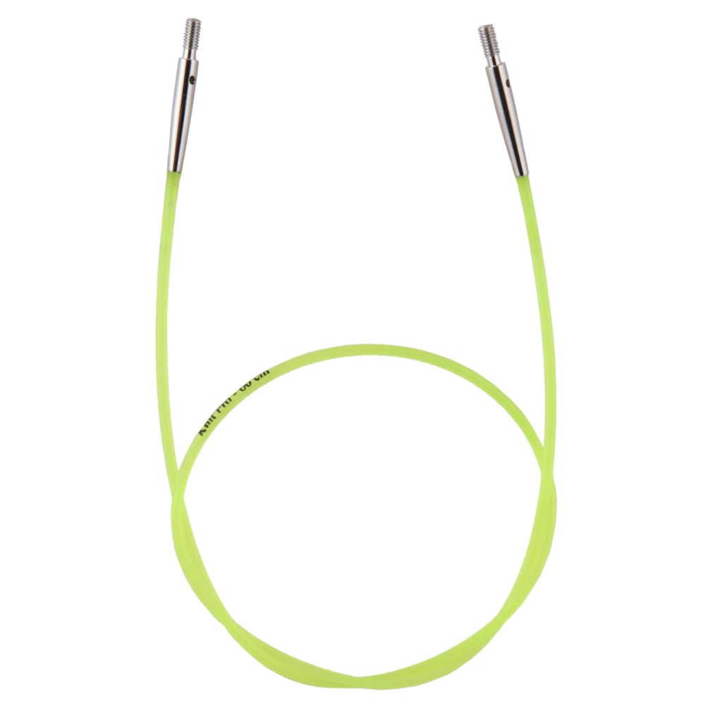 <!-- 103 -->Circular Interchangeable Cable - 60cm - Neon Green - KnitPro (K