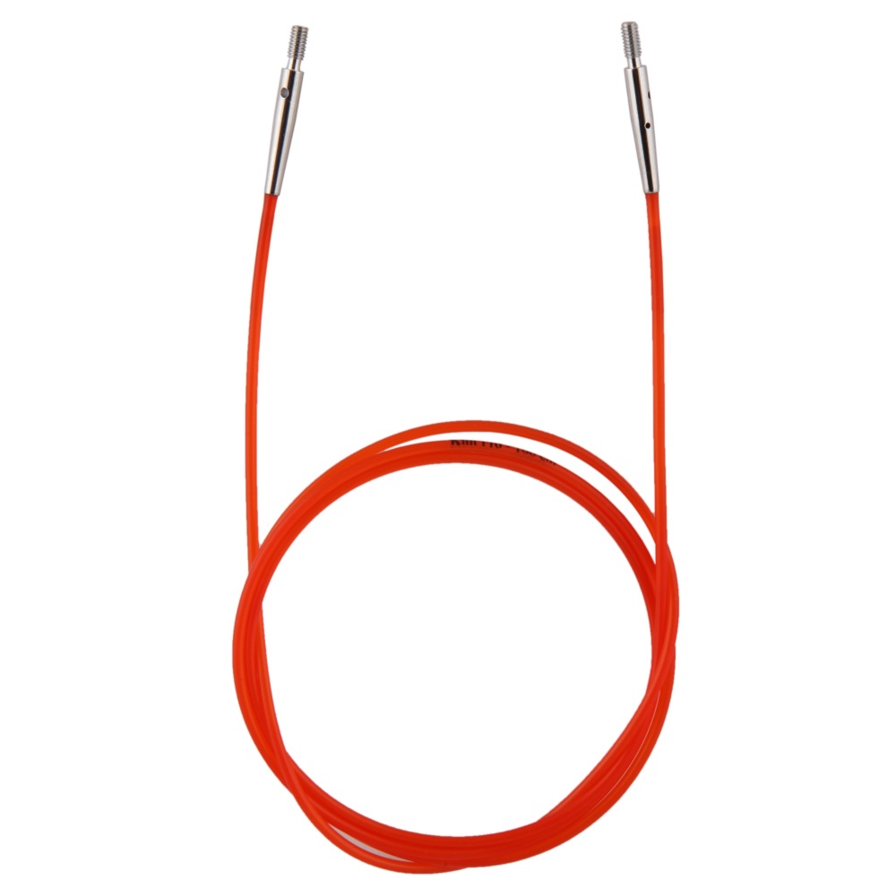 <!-- 107 -->Circular Interchangeable Cable - 100cm - Red - KnitPro (KP10635