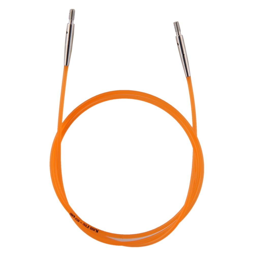 <!-- 105 -->Circular Interchangeable Cable - 80cm - Orange - KnitPro (KP106