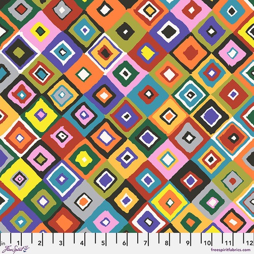 *COMING SOON - NOT YET AVAILABLE TO PURCHASE* - Square Dance - Multi - PWGP203.MULTI- Kaffe Fassett Collective