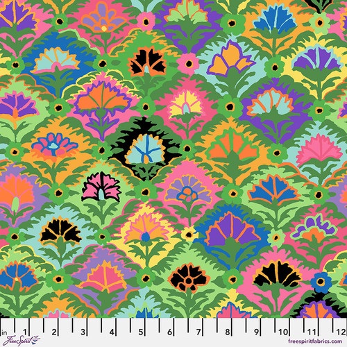 *COMING SOON - NOT YET AVAILABLE TO PURCHASE* - Step Flower - Multi - PWGP202.MULTI - Kaffe Fassett Collective
