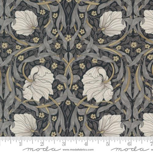 *COMING SOON - NOT YET AVAILABLE TO PURCHASE* - Ebony Suite - Best Of Morris by Barbara Brackman - Pimpernell - No. 8381 15 (Ebony) - Moda