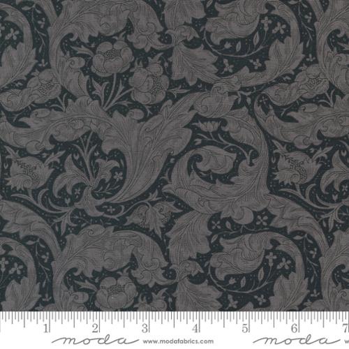 *COMING SOON - NOT YET AVAILABLE TO PURCHASE* - Ebony Suite - Best Of Morris by Barbara Brackman - Bachelors Button - No. 8386 18 (Ebony)