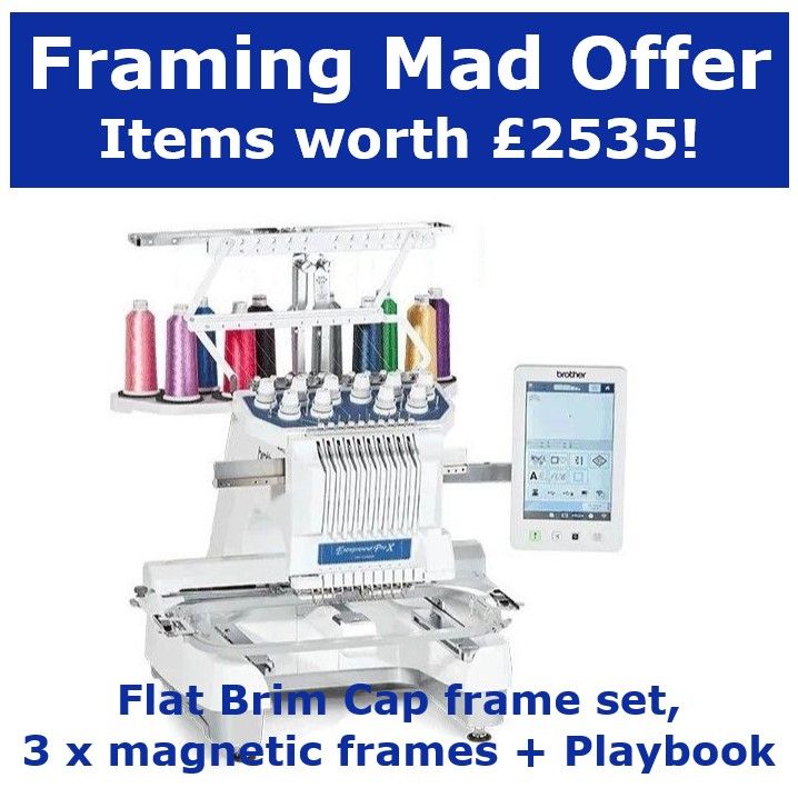 Brother PR1055X - Framing Mad offer (includes items worth over £2535)