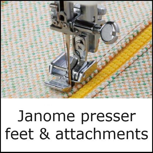 <!-005->Janome Feet
