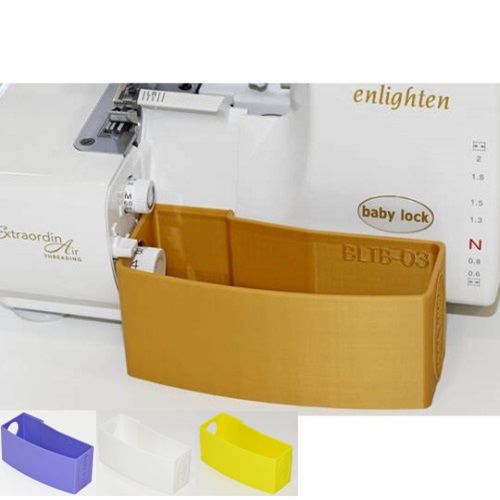 NEW - Baby lock - Trim bin for Enlighten overlocker (available in gold, yellow, purple or white)