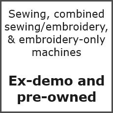 <!-01->Sewing & Embroidery Machines (pre-owned)