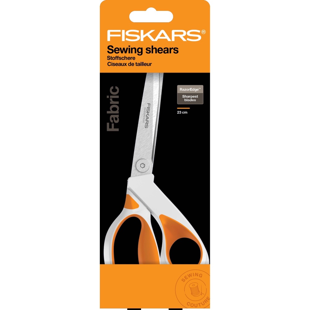Sewing Shears - 23cm / 9" - RazorEdge™ Softgrip® (Fiskars)