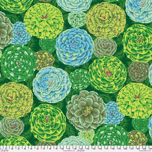 *COMING SOON - NOT YET AVAILABLE TO PURCHASE* - Japonica - Green - PWPJ130.GREEN - Kaffe Fassett Collective