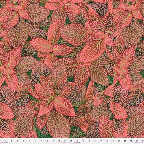 *COMING SOON - NOT YET AVAILABLE TO PURCHASE* - Fittonia - Red - PWPJ129.RED - Kaffe Fassett Collective