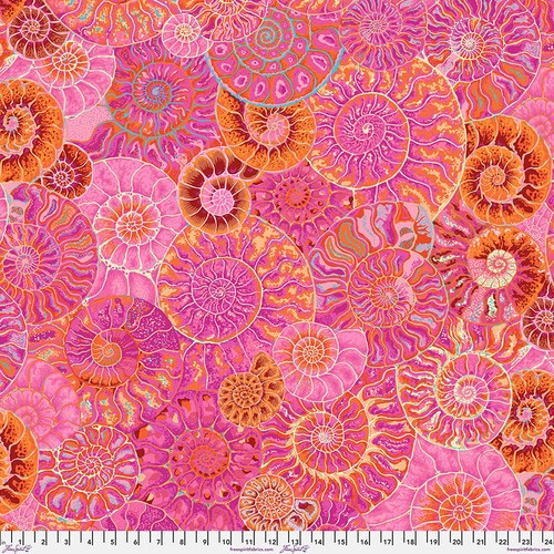 *COMING SOON - NOT YET AVAILABLE TO PURCHASE* - Ammonites - Pink - PWPJ128.PINK - Kaffe Fassett Collective