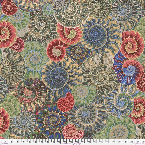 *COMING SOON - NOT YET AVAILABLE TO PURCHASE* - Ammonites - Neutral - PWPJ128.NEUTRAL - Kaffe Fassett Collective