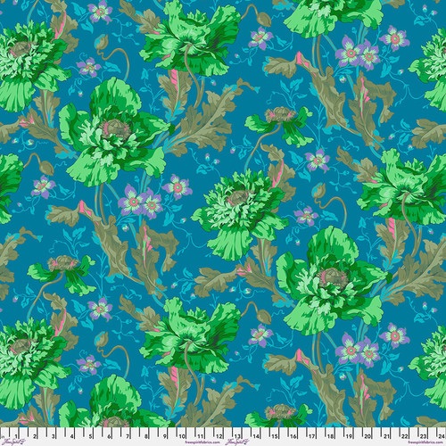 *COMING SOON - NOT YET AVAILABLE TO PURCHASE* - Papaver - Green - PWPJ127.GREEN - Kaffe Fassett Collective