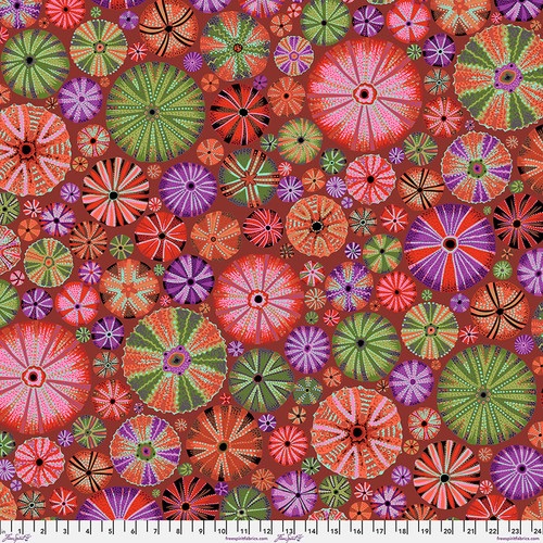 *COMING SOON - NOT YET AVAILABLE TO PURCHASE* - Urchins - Red - PWPJ125.RED - Kaffe Fassett Collective