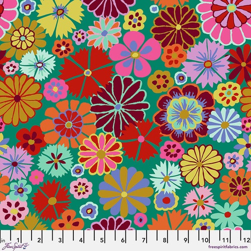*COMING SOON - NOT YET AVAILABLE TO PURCHASE* - Folk Flower - Multi - PWGP204.MULTI - Kaffe Fassett Collective