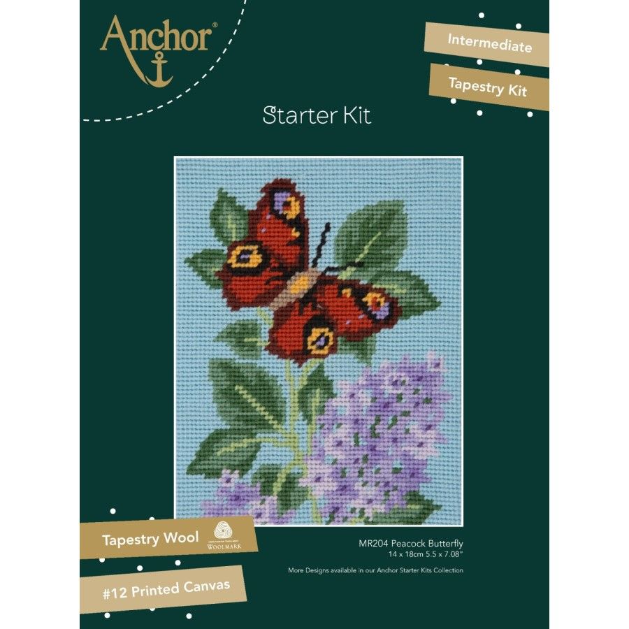 <!--010-->Tapestry Kit - Peacock Butterfly - Anchor MR204