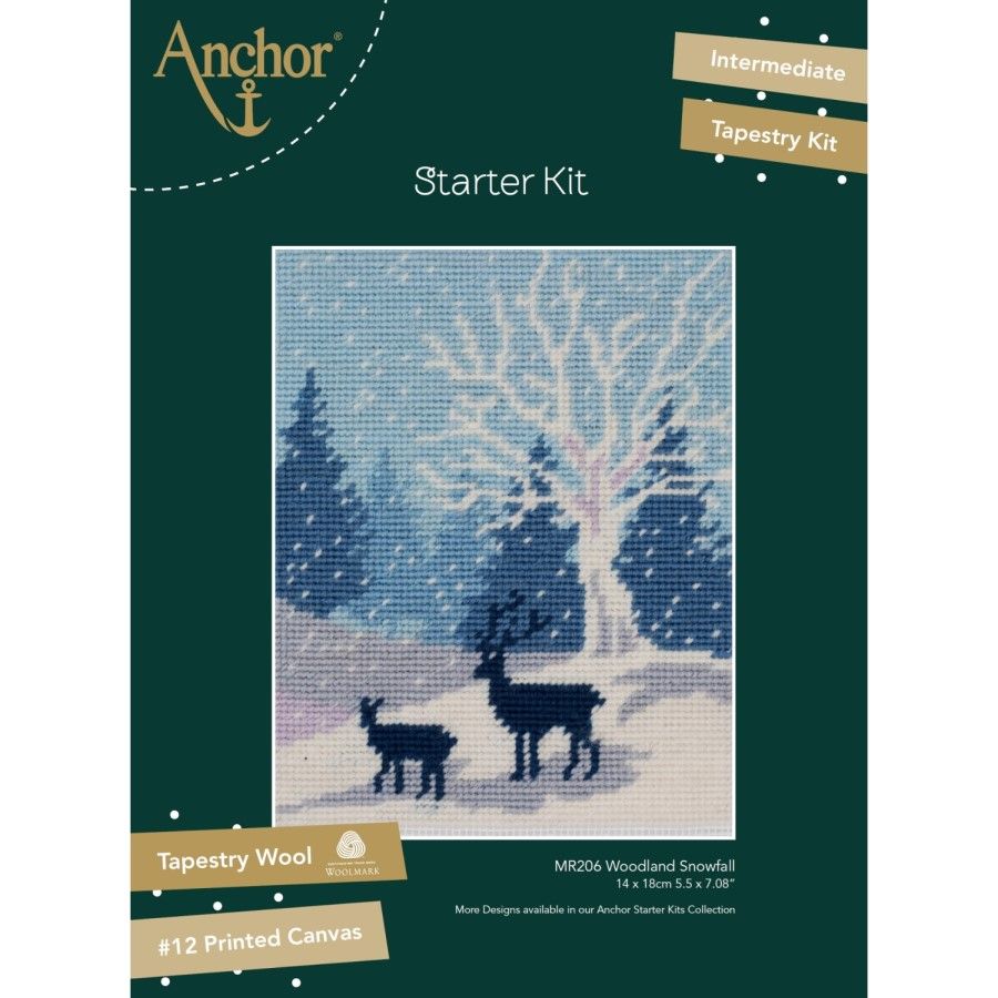 Tapestry Kit - Woodland Snowfall - Anchor MR206