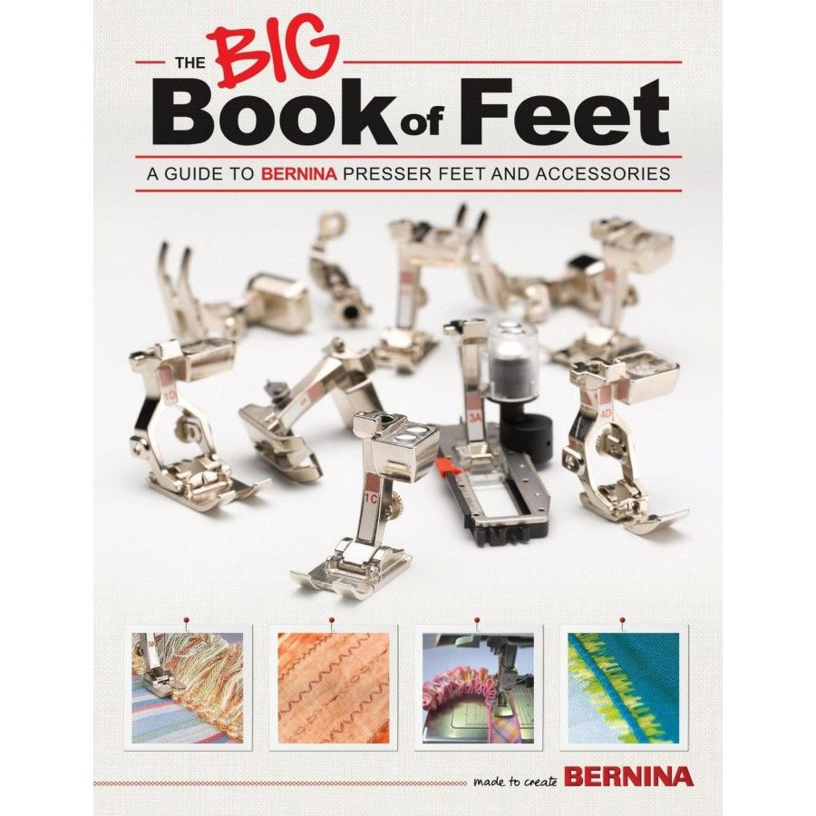 Bernina Big Book of Feet *CURRENTLY OUT OF STOCK - DUE END OF MARCH*