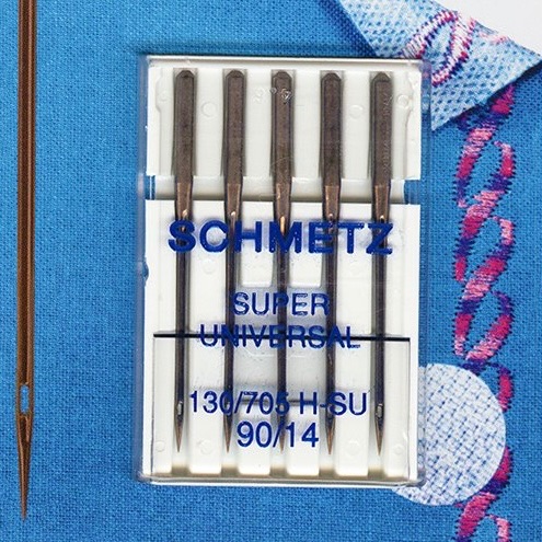 Super Universal Needles - Size 90/14 - Pack of 5 - Schmetz