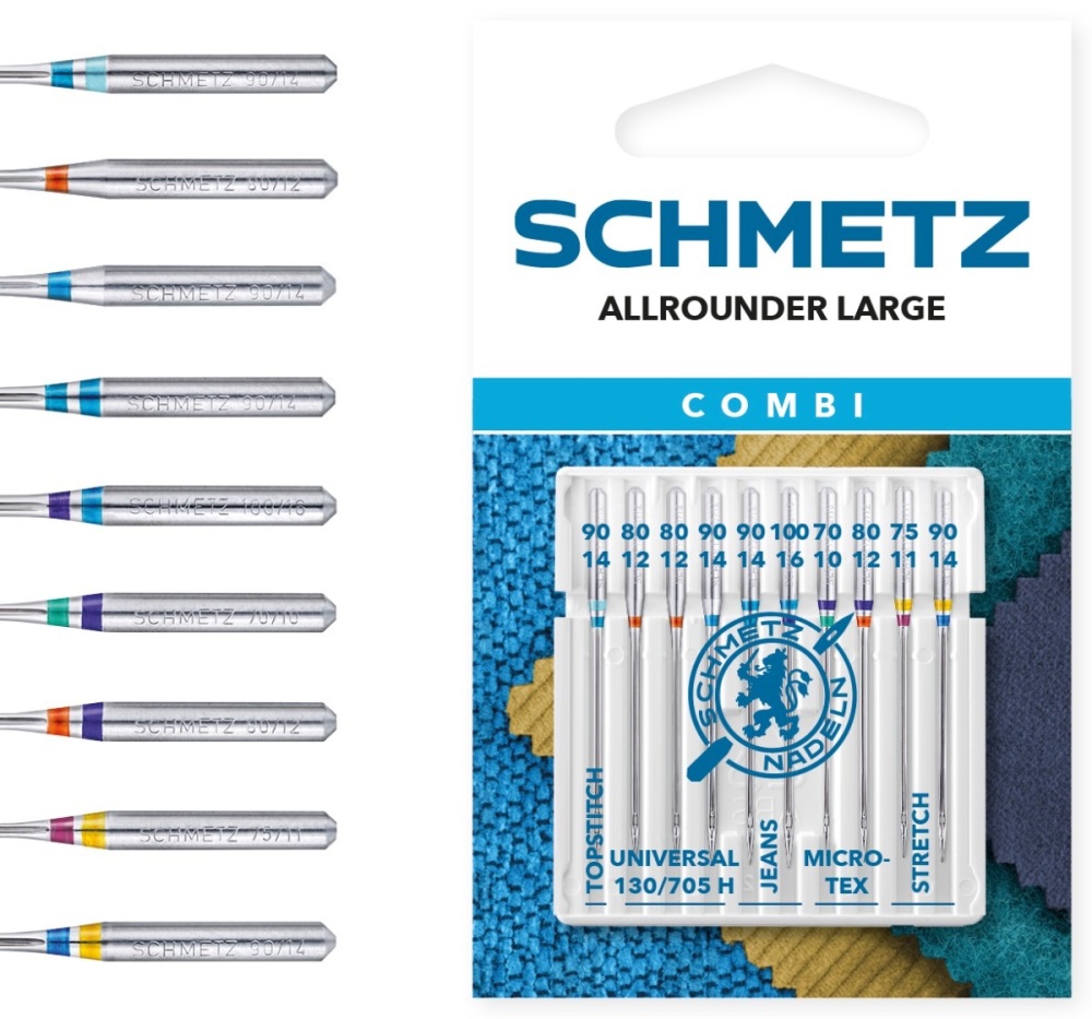 <!--000-->Combi Pack - All Rounder Large - Pack of 10 - Schmetz