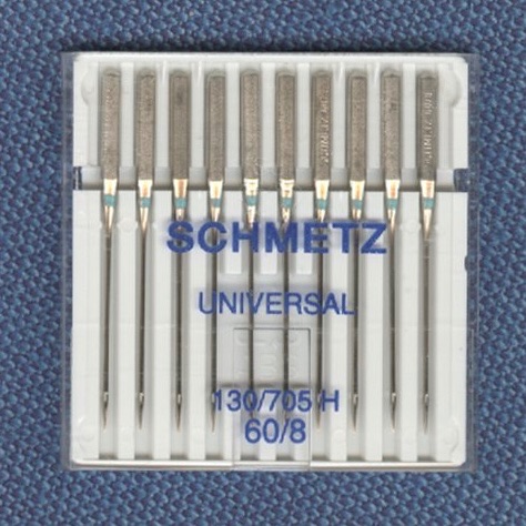 Universal Needles - Size 60/8 - Pack of 10 - Schmetz