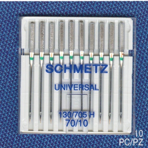 Universal Needles - Size 70/10 - Pack of 10 - Schmetz