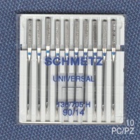 <!--041-->Universal Needles - Size 90/14 - Pack of 10 - Schmetz