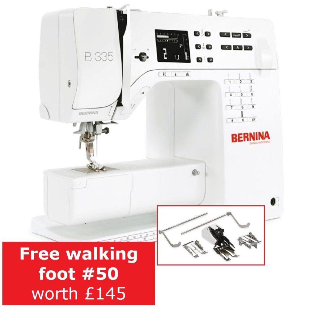 Bernina 335 - with free walking foot worth £145