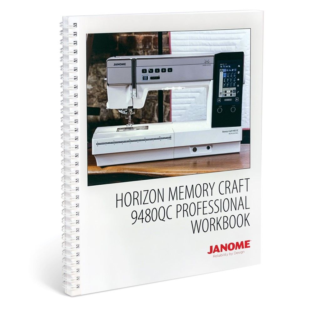 <!--001-->Janome Professional Workbook for MC 9480QC