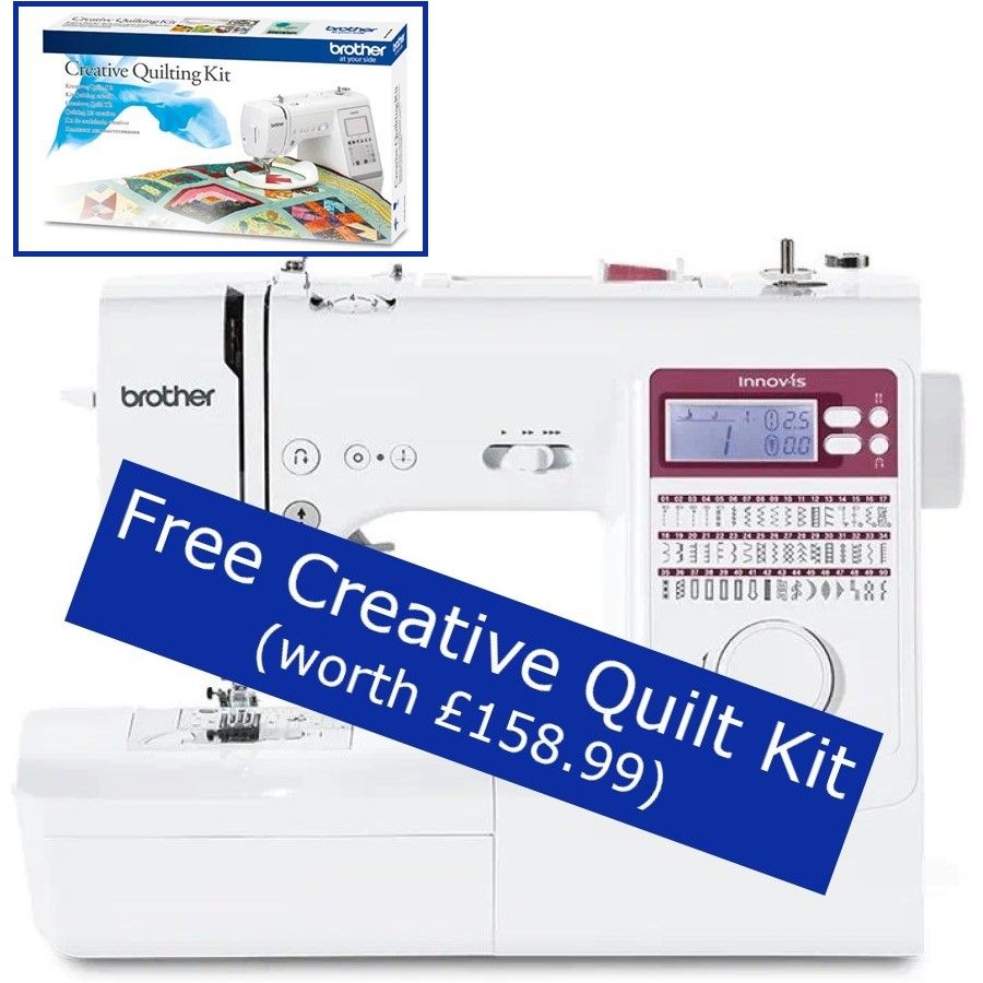 Brother Innov-is A50 - Free Creative Quilt Kit worth £158.99