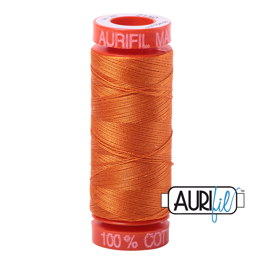Aurifil Cotton 50wt - 2150 Punpkin - 200 metres