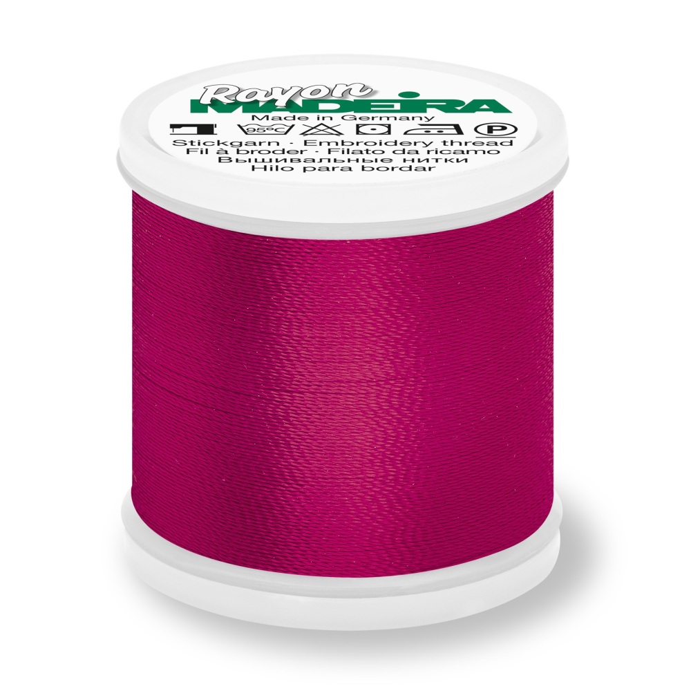 Madeira Rayon No.40 - 1183 Cranberry - 200 metres