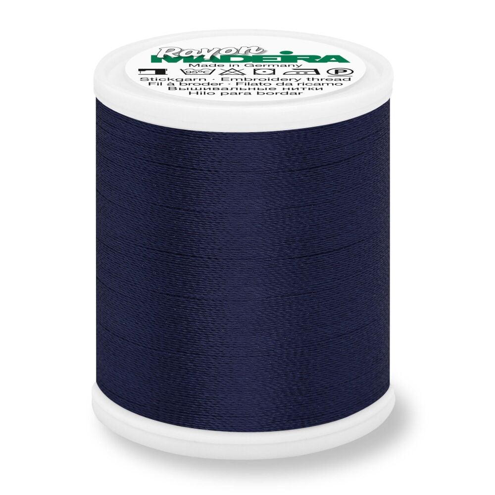 Madeira Rayon No.40 - 1044 Indigo - 1000 metres