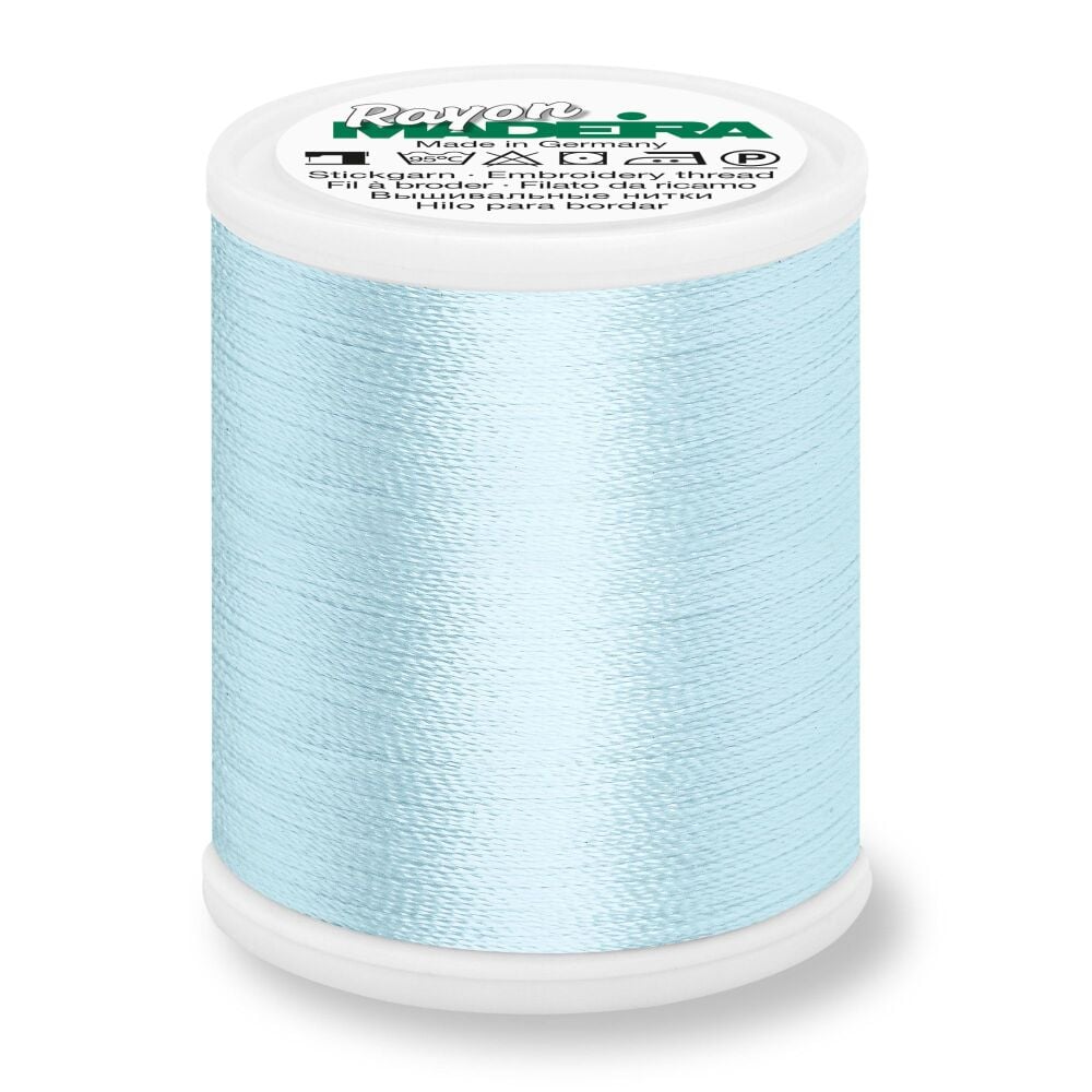 Madeira Rayon No.40 - 1074 Powder Blue - 1000 metres