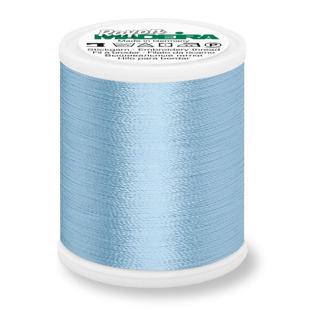 Madeira Rayon No.40 - 1075 Baby Blue - 1000 metres