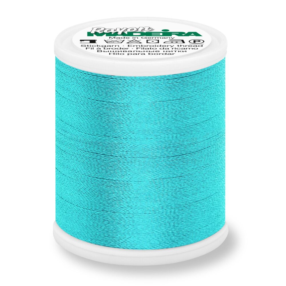 Madeira Rayon No.40 - 1094 Caribbean Blue - 1000 metres